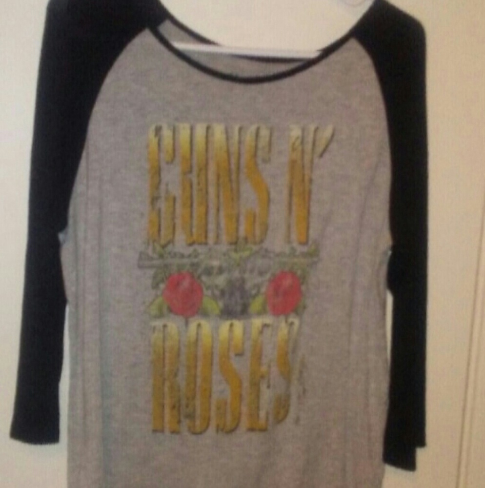 Guns N Roses midsleeve shirt